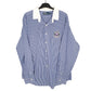 Ralph Lauren Wimbledon Polo Long Sleeve Regular Fit Striped Shirt Blue