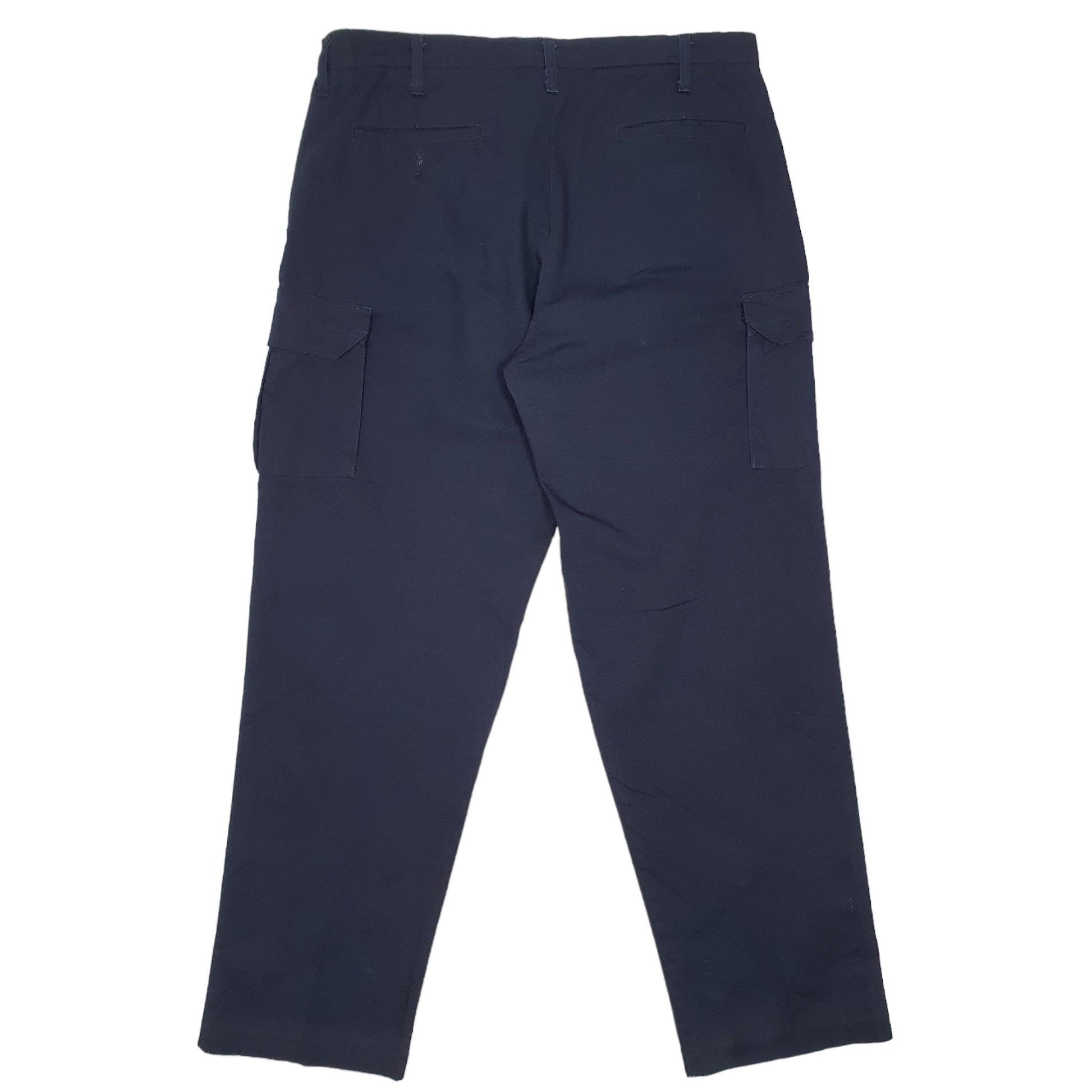 Mens Navy Unifirst Combat Pants Cargo Trousers