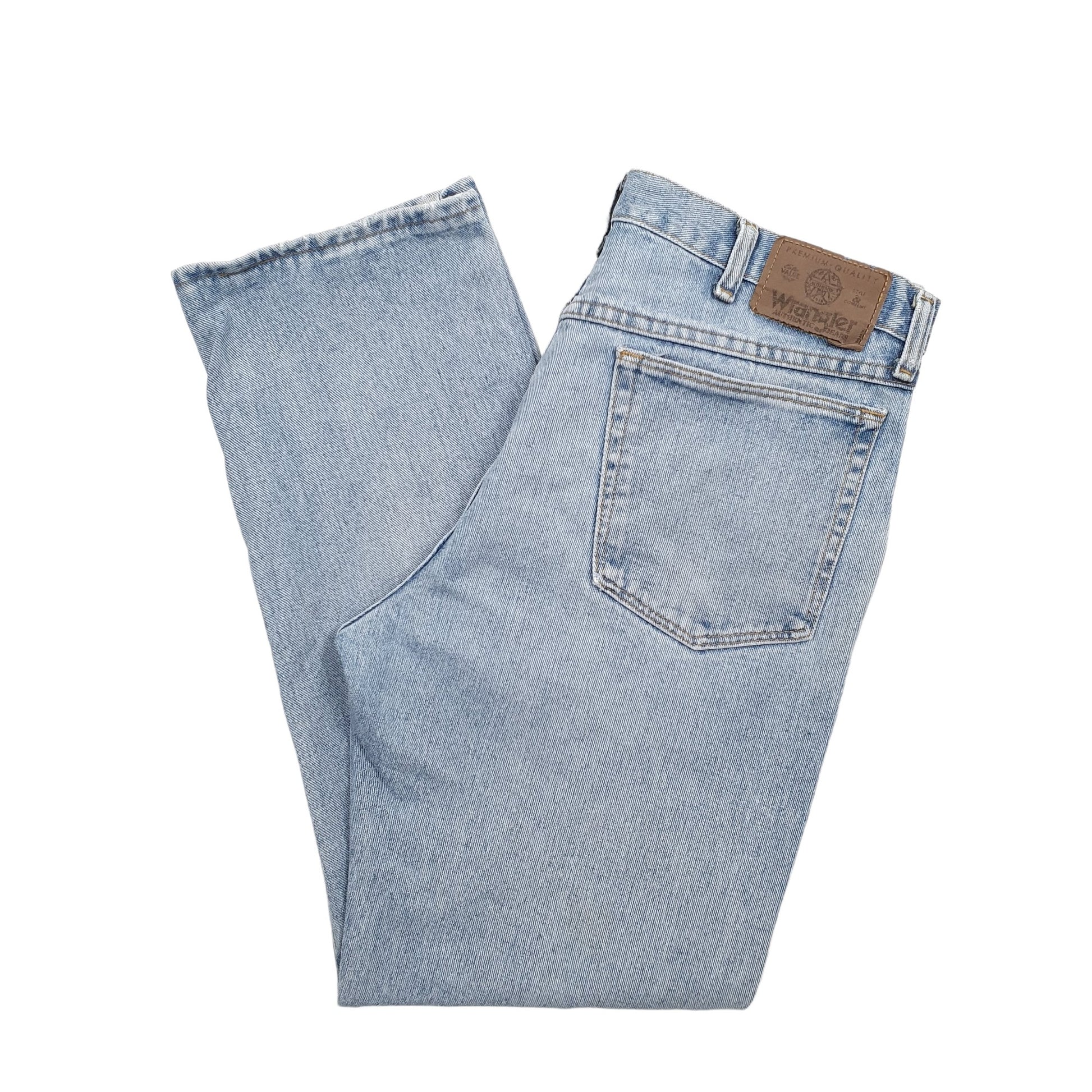 Wrangler Regular Straight Fit Jeans W35 L30 Blue