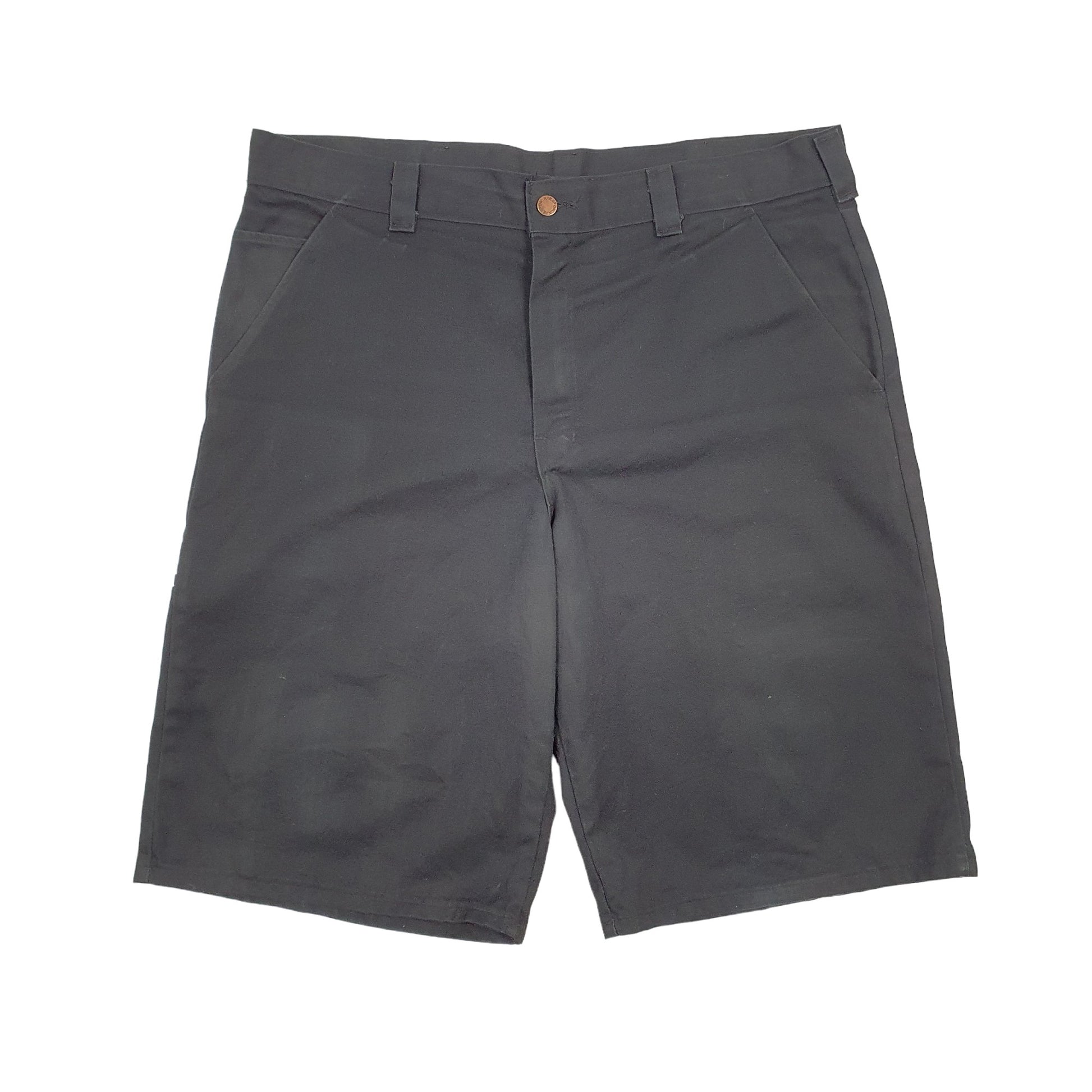 Dickies Work Black Chino Shorts W38 Black