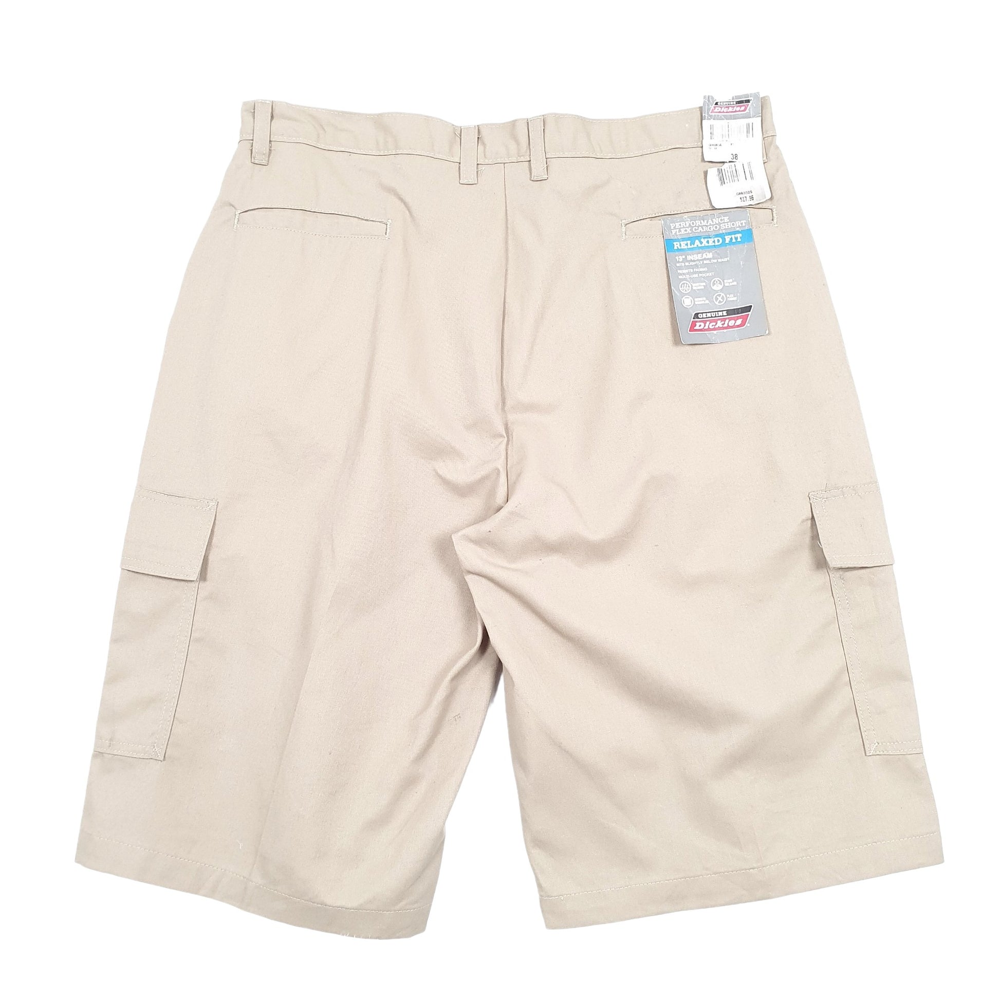 Dickies Relaxed Beige Cargo Workwear Shorts W38 Beige