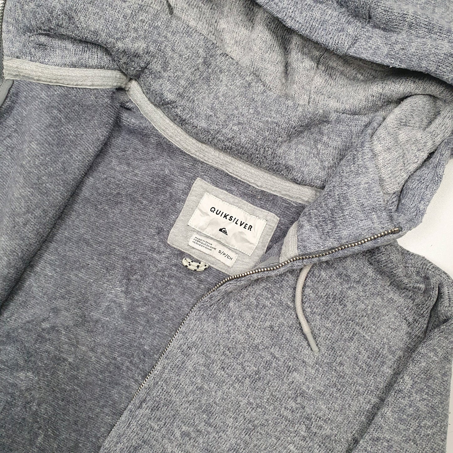 Quiksilver Full Zip Fleece S Grey