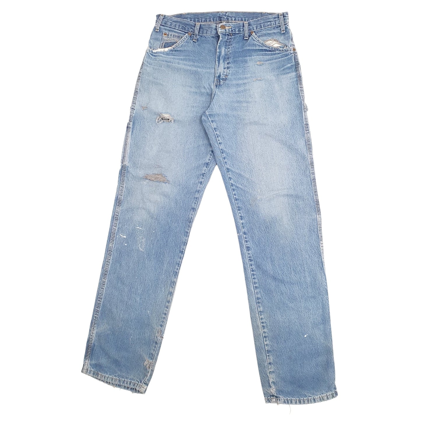 Mens Blue Dickies  Carpenter Trousers