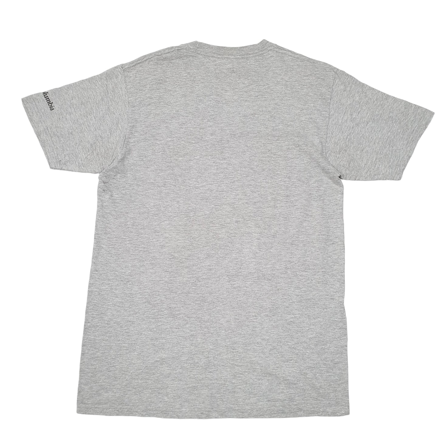 Mens Grey Columbia Sportswear  Short Sleeve T Shirt
