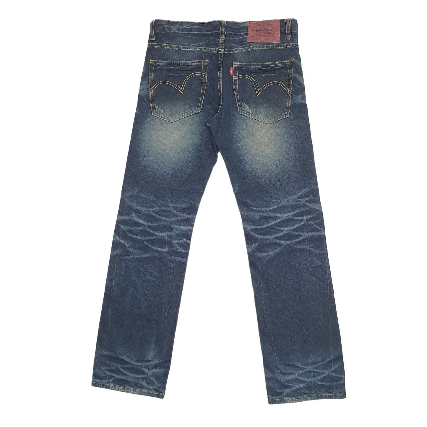Mens Blue Levis  505 JeansW34 L32