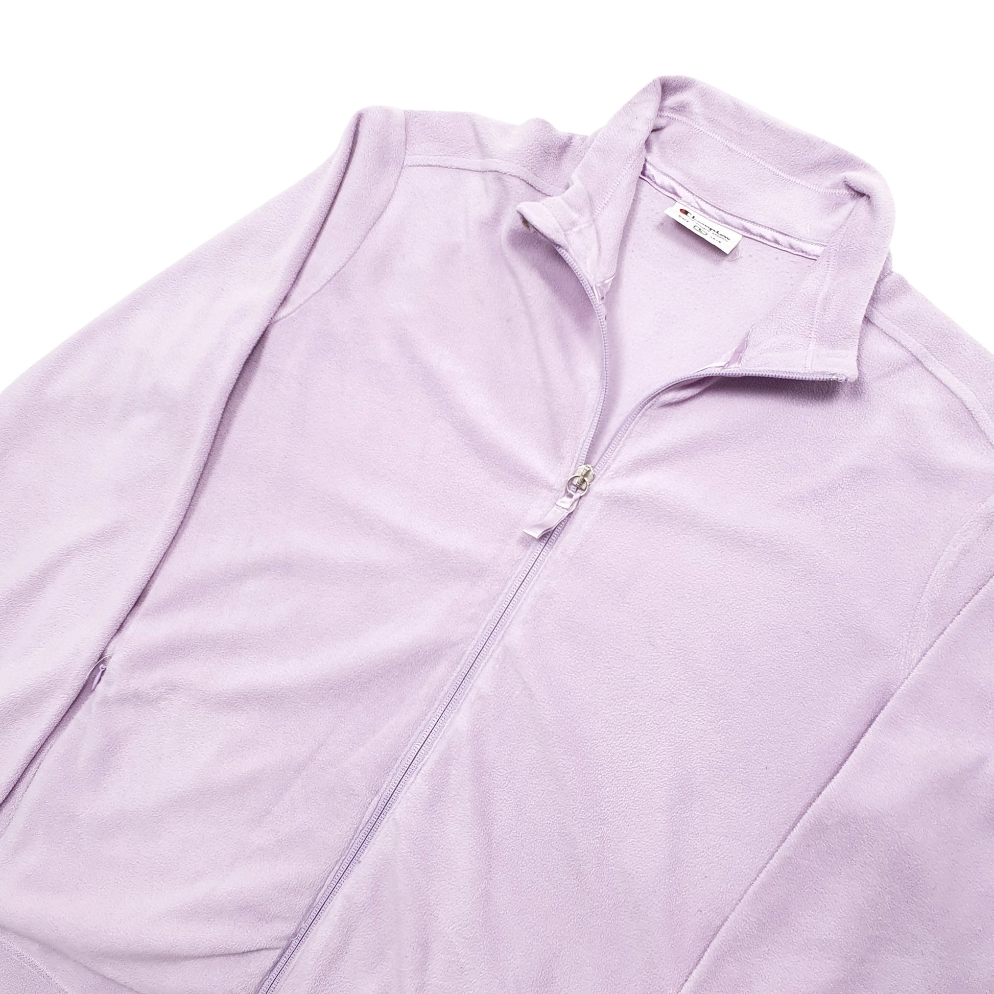 Champion Quarter Zip L Purple