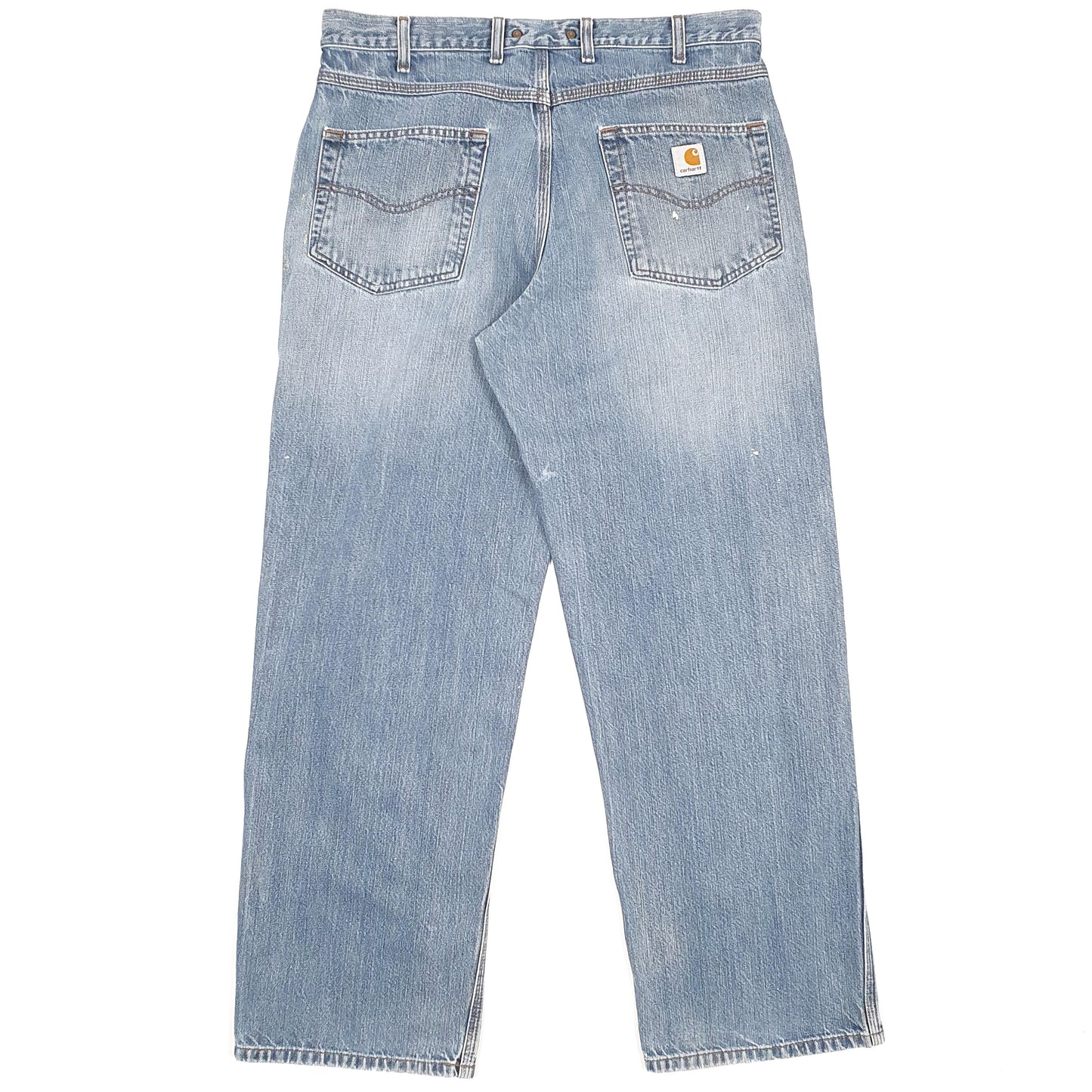 Carhartt Casual Loose Fit Relaxed Jeans W36 L31 Blue