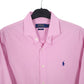 Ralph Lauren Long Sleeve Slim Fit Shirt Pink