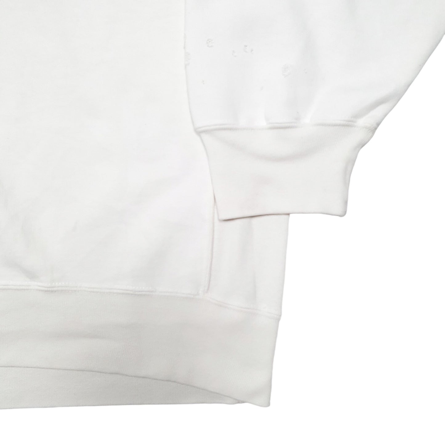 Mens Cream Nike Spellout Crewneck Jumper