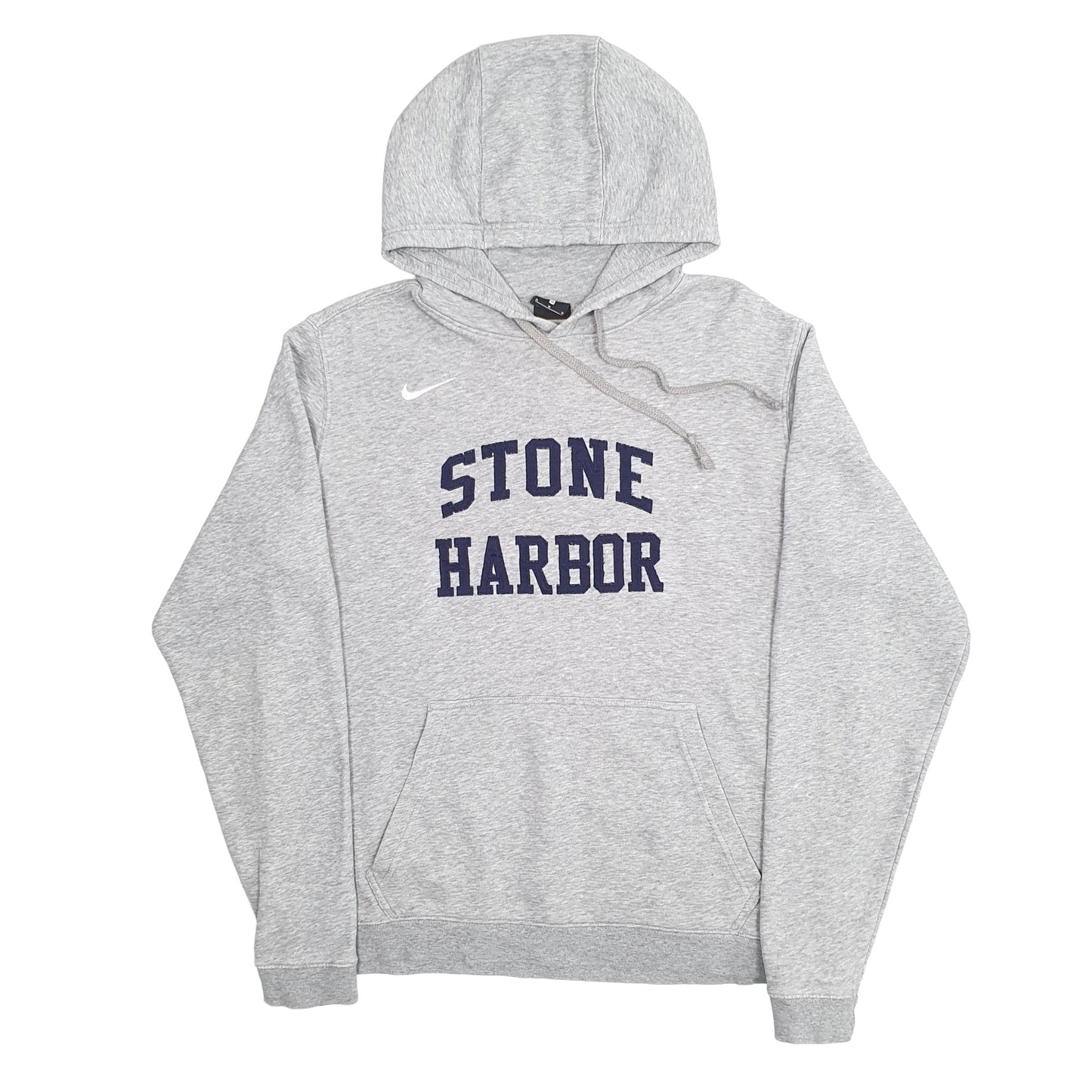 Mens Grey Nike Stone Harbour USA College Hoodie Jumper