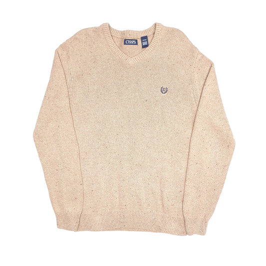 Chaps Crewneck Brown