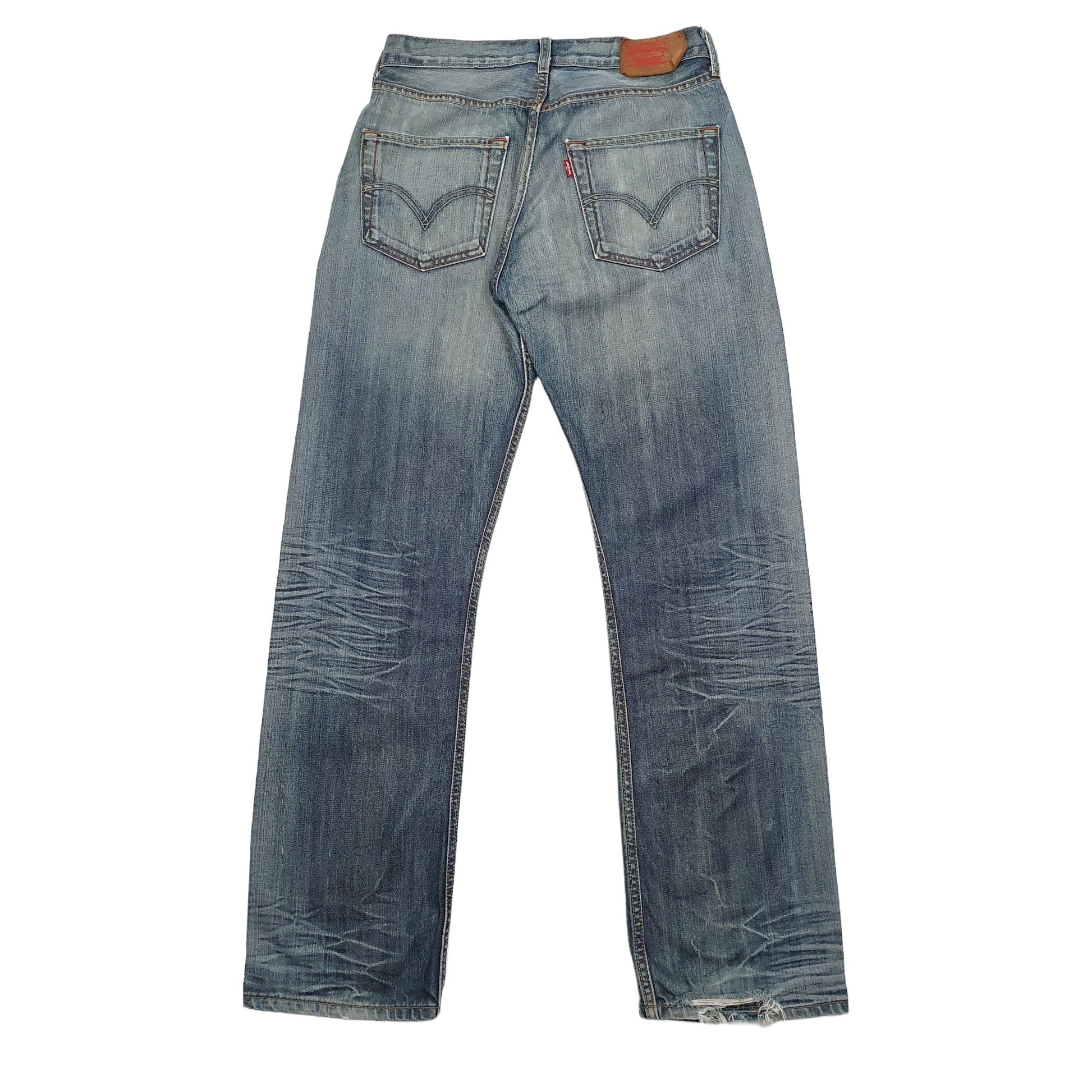 Levis Straight Regular Fit Jeans W29 L31 Blue