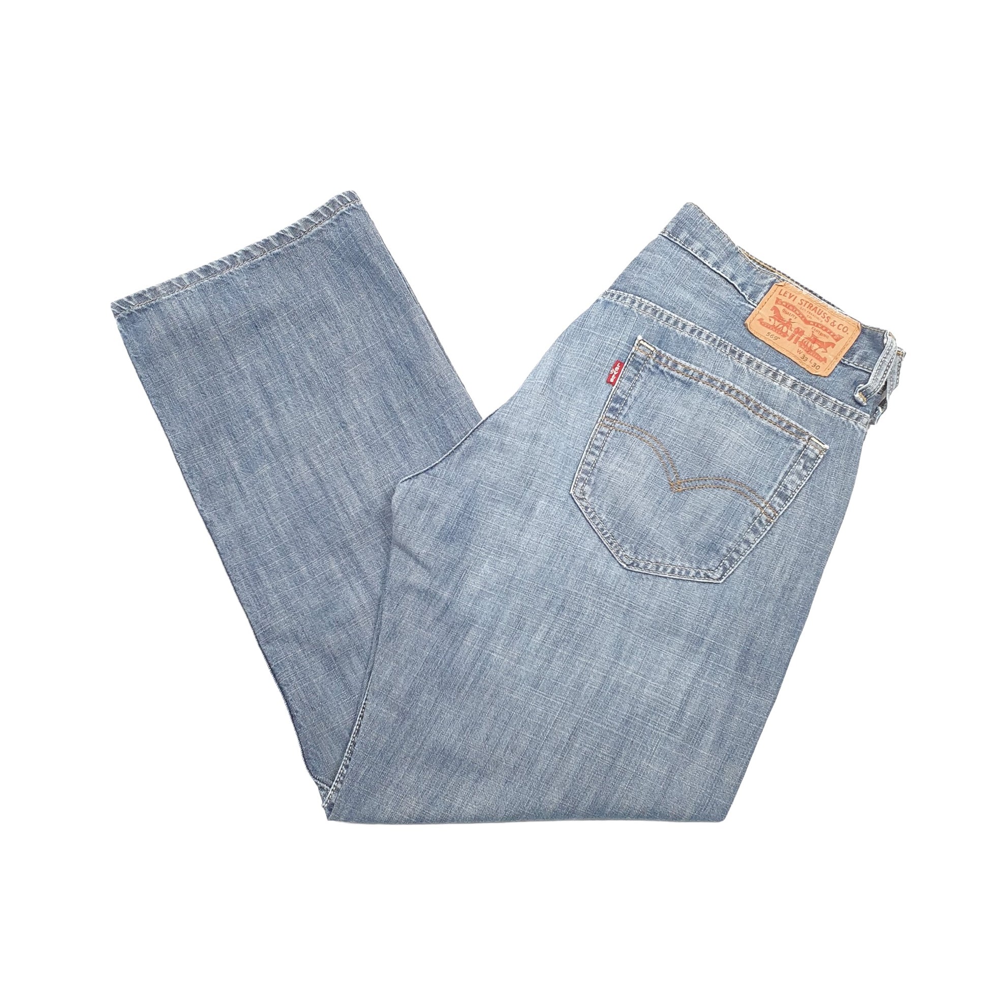 Levis 569 Loose Fit Jeans W33 L28 Blue
