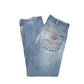 Mens Blue Carhartt Western Straight Casual JeansW29 L30