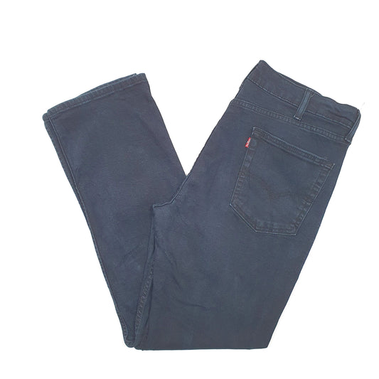 Levis 514 Straight Fit Jeans W36 L30 Navy