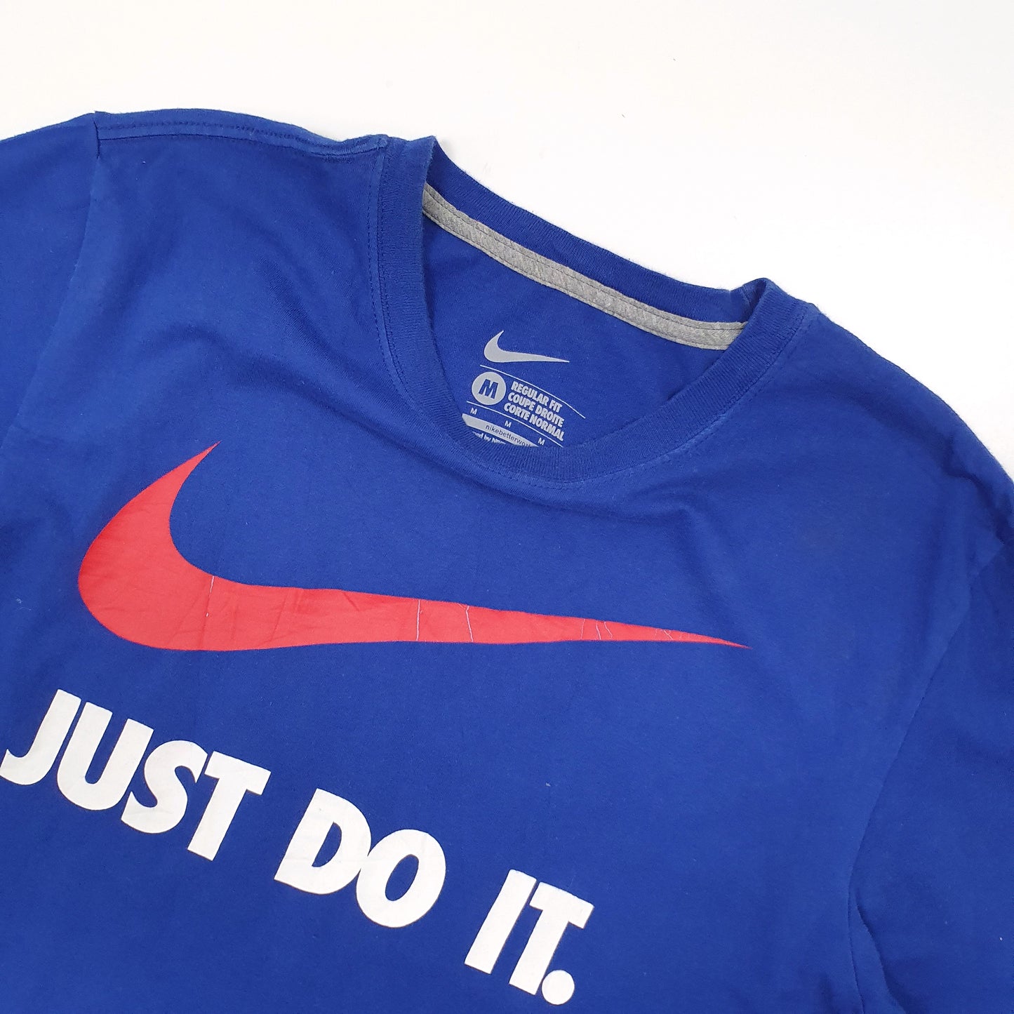 Nike Short Sleeve T Shirt Blue