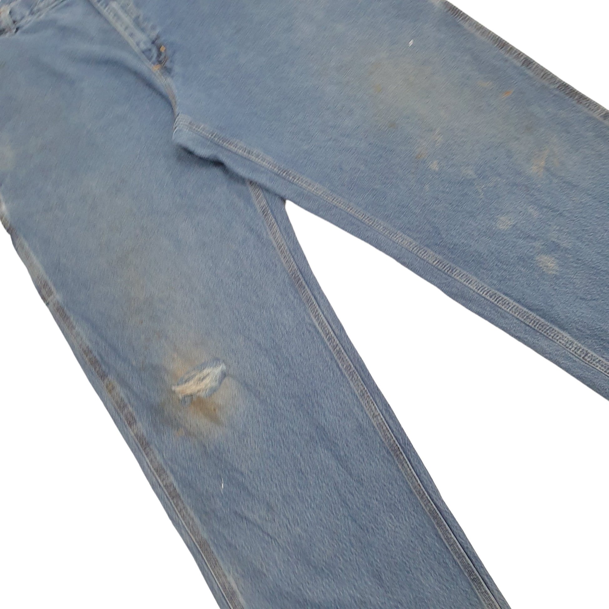 Mens Blue Carhartt  Carpenter Trousers