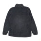 Womens Black Fila Sherpa Retro Pile Full Zip Jumper