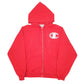 Mens Red Champion  Full Zip Jumper