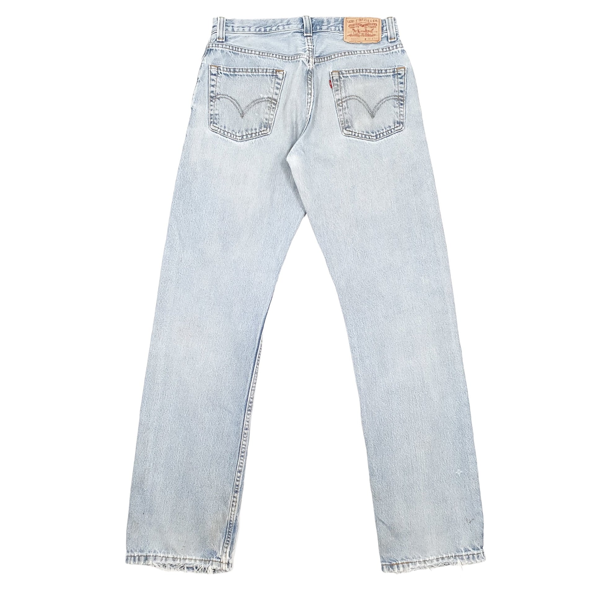 Levis 505 Regular Fit Jeans W31 L34 Blue