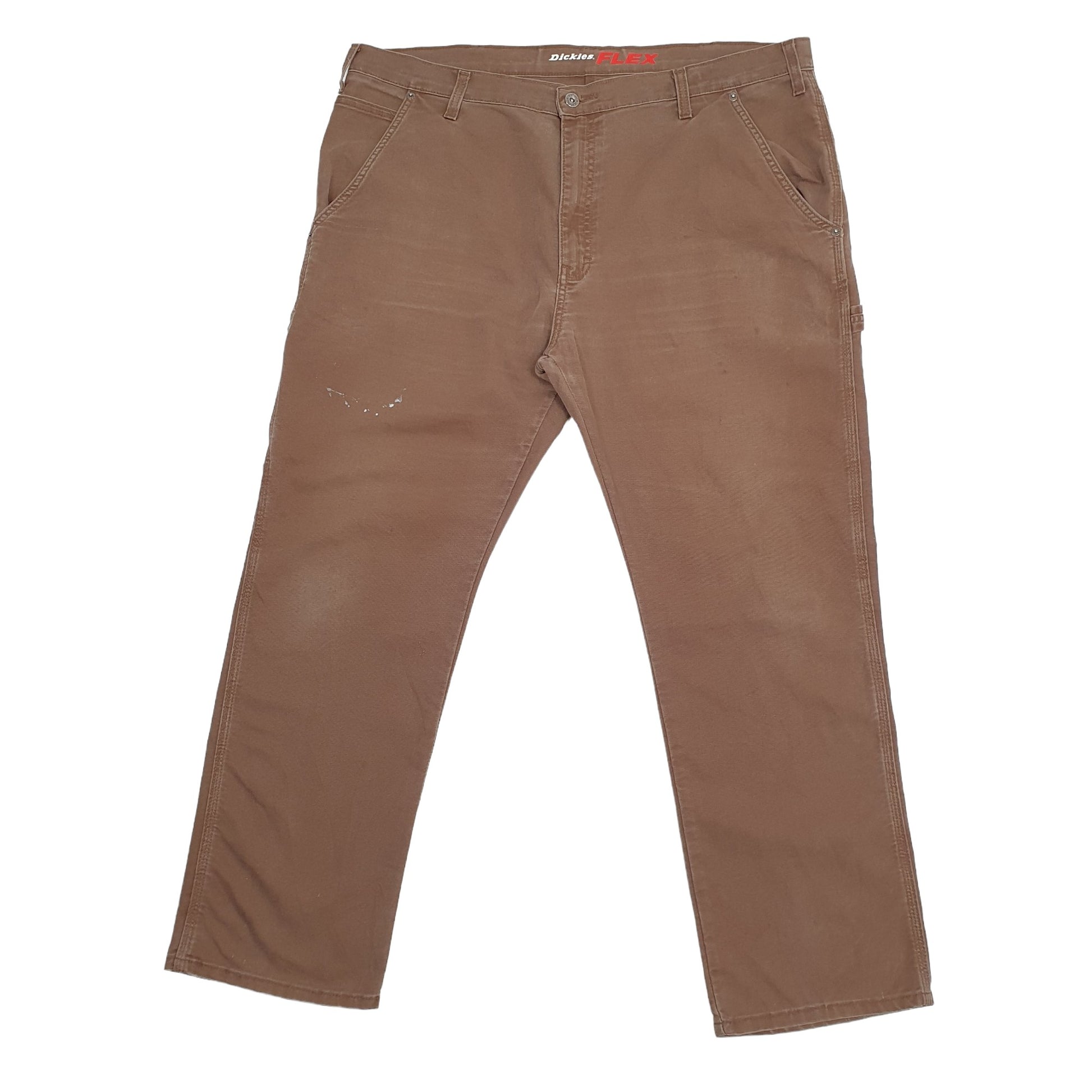 Mens Brown Dickies  Carpenter Trousers
