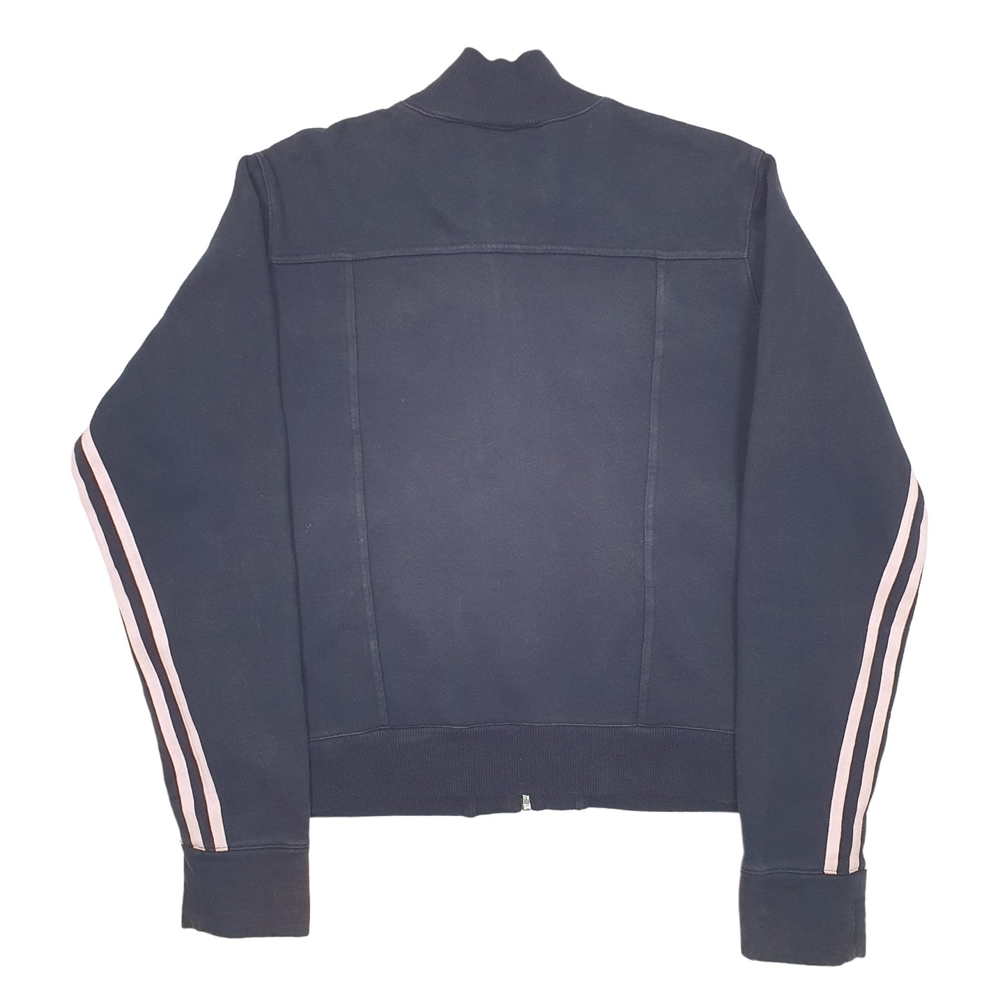 Womens Black Adidas  Full Zip Jumper