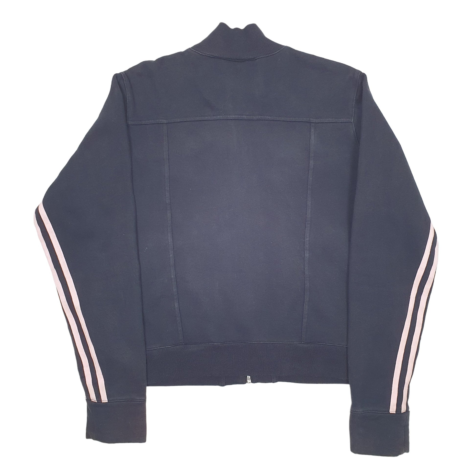 Womens Black Adidas  Full Zip Jumper