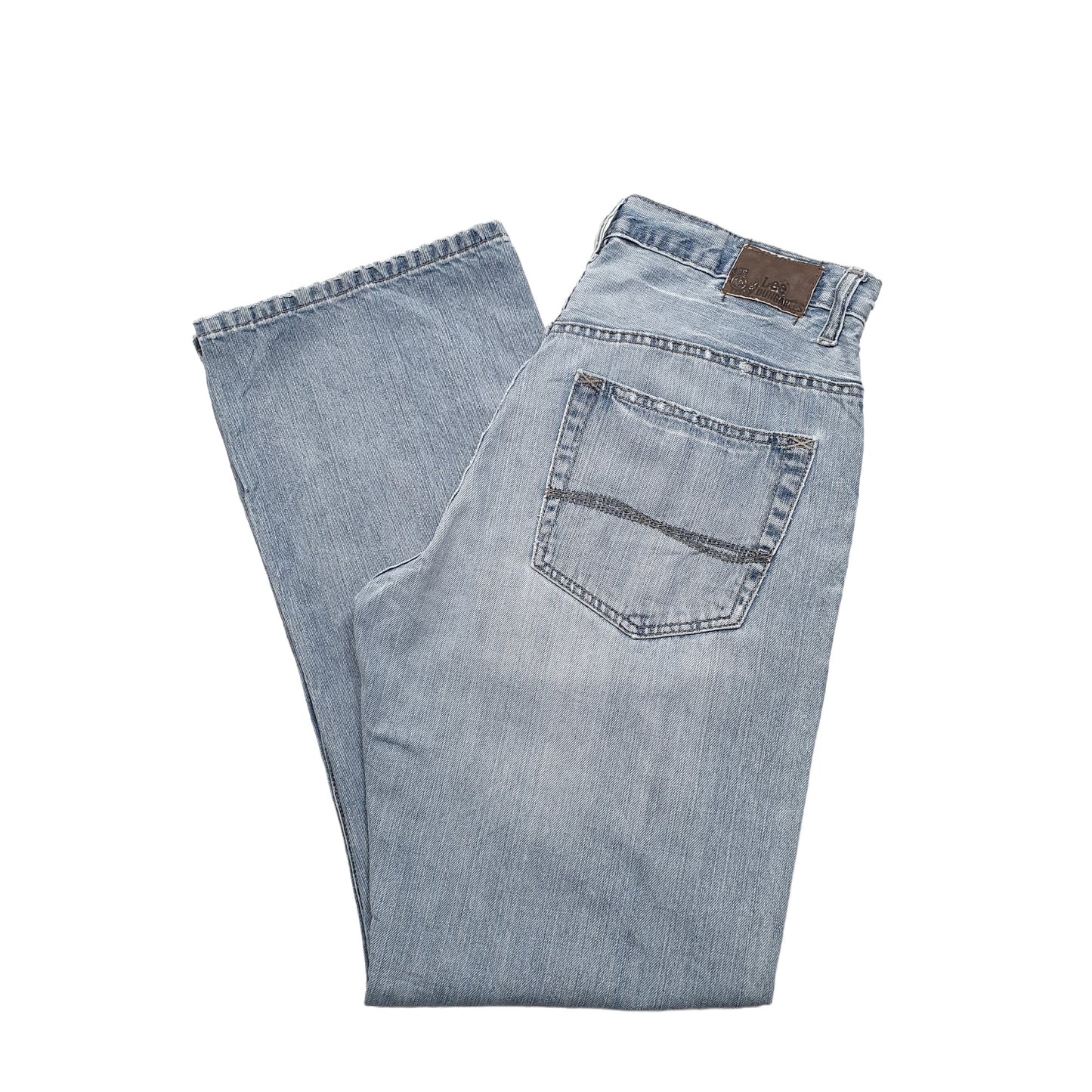 Lee Regular Straight Fit Jeans W33 L31 Blue