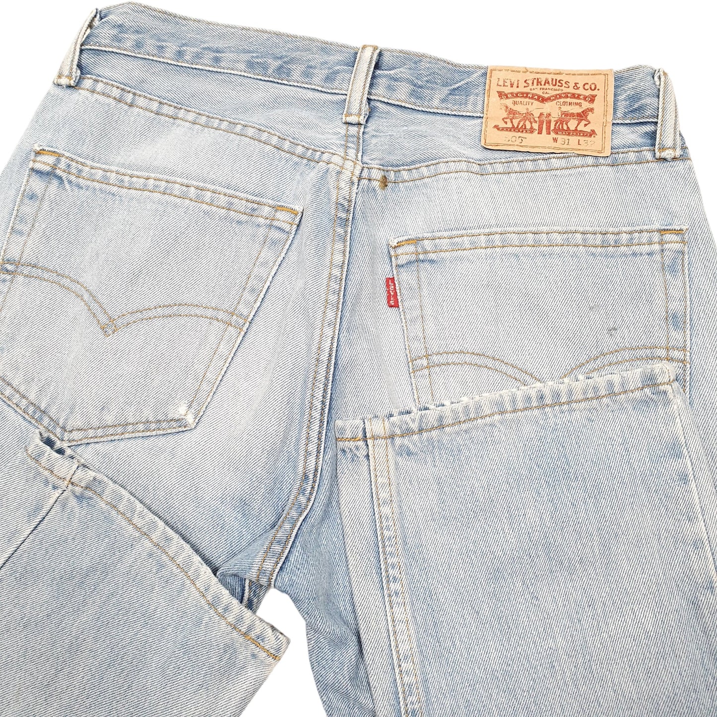 Mens Blue Levis  505 JeansW31 L32