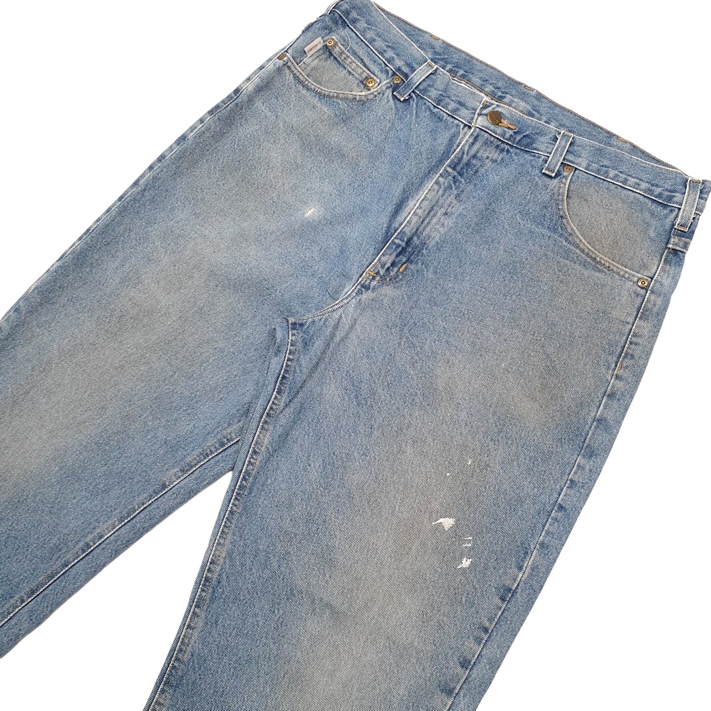 Mens Blue Carhartt  Carpenter JeansW38 L36