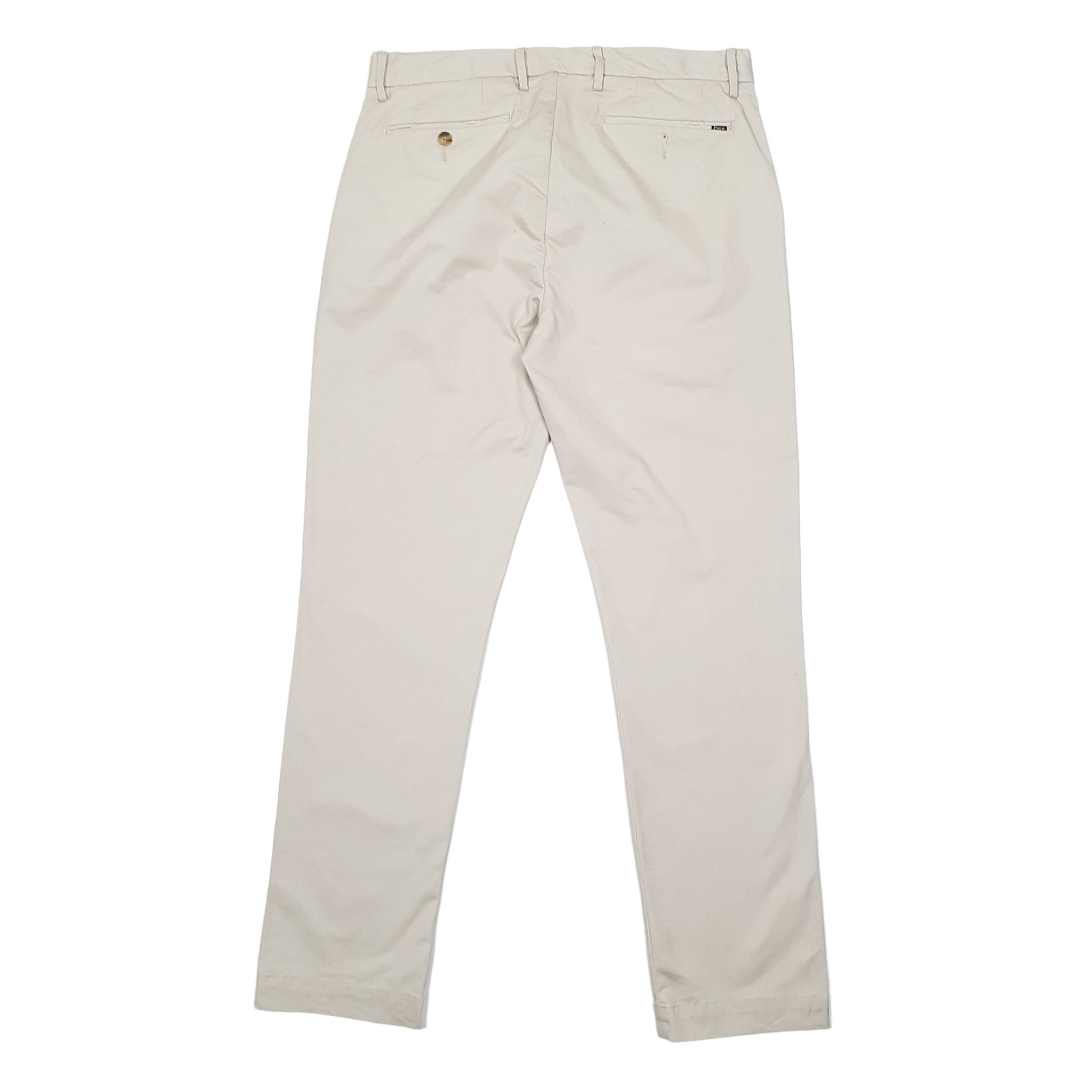 Mens Cream Polo Ralph Lauren  Chino Trousers