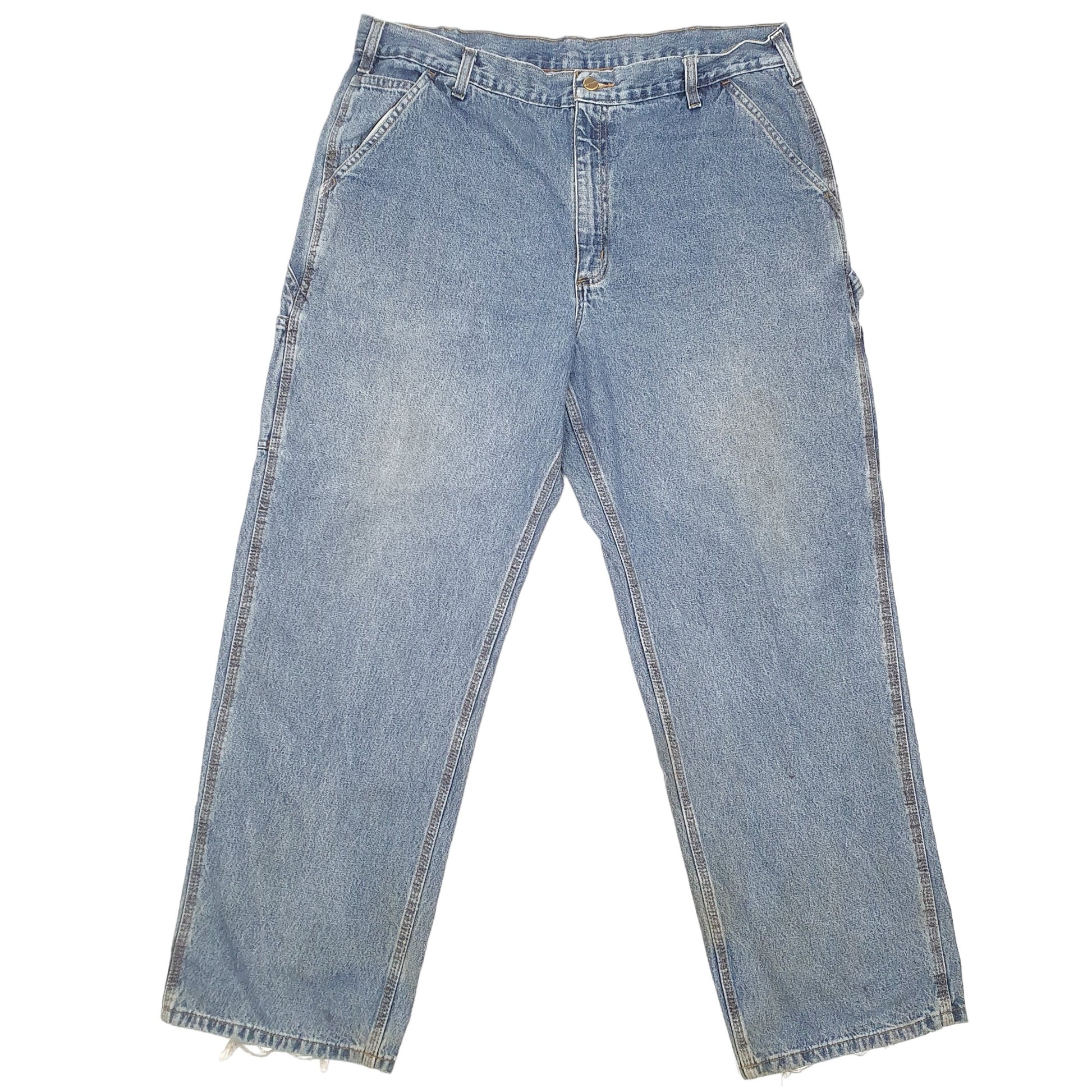 Mens Blue Carhartt  Carpenter JeansW38 L30