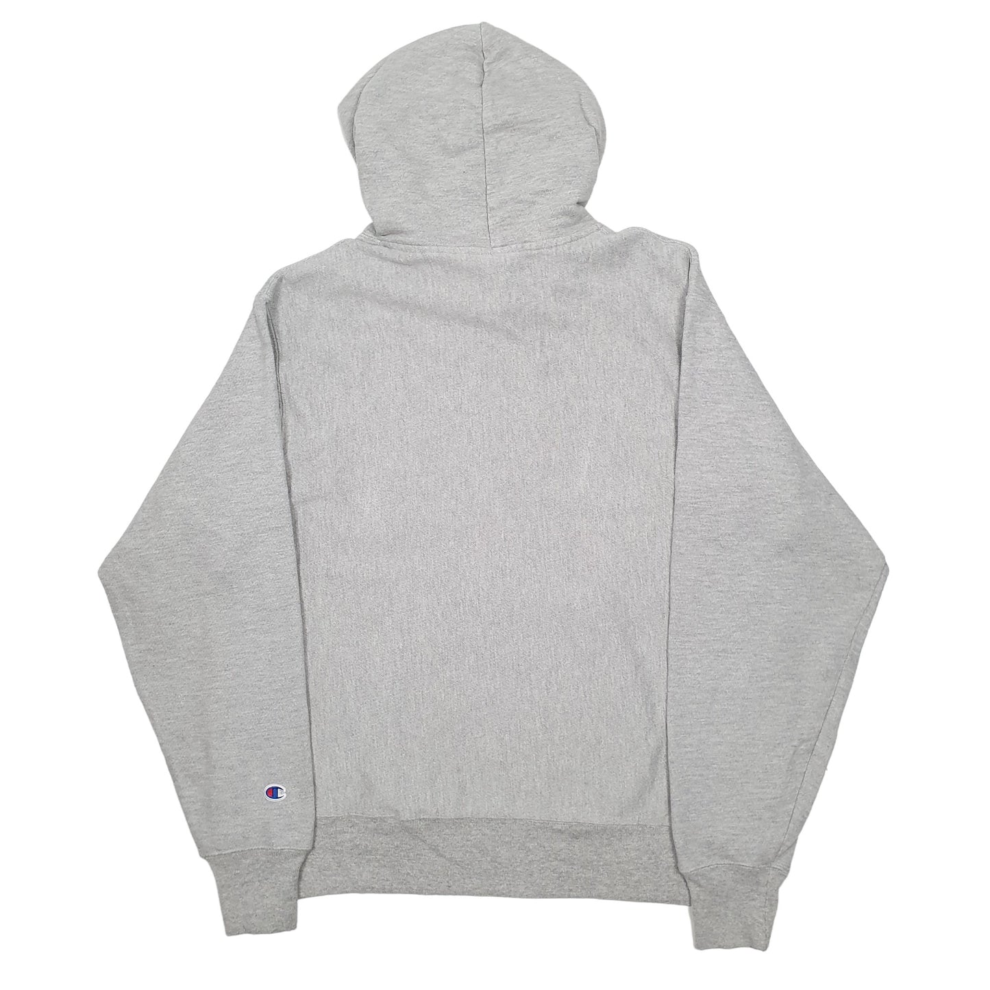 Mens Grey Champion Tufts USA College Hoodie Jumper