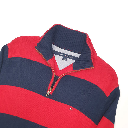 Tommy Hilfiger Quarter Zip S Red