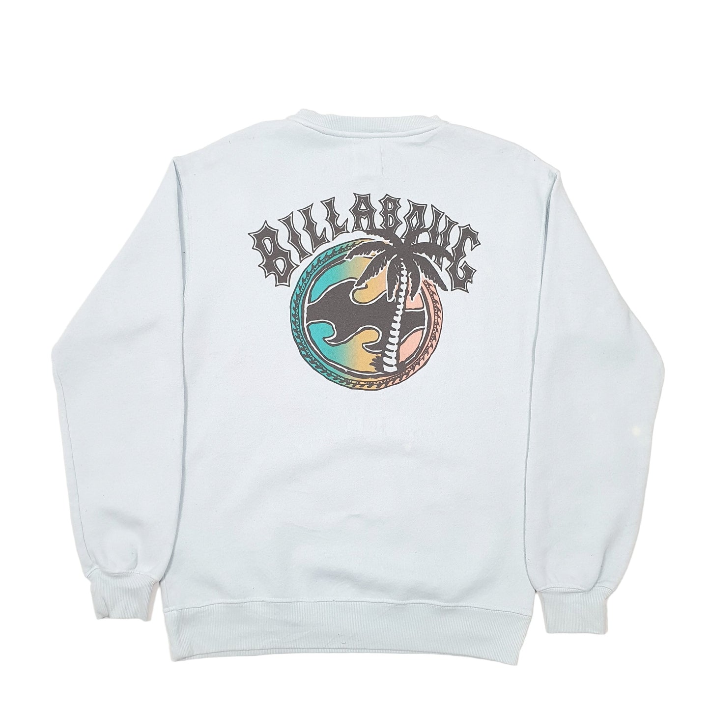 Mens Blue Billabong Sweatshirt Surf Crewneck Jumper