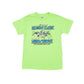 Gildan USA Belmont Run Walk Short Sleeve T Shirt Green