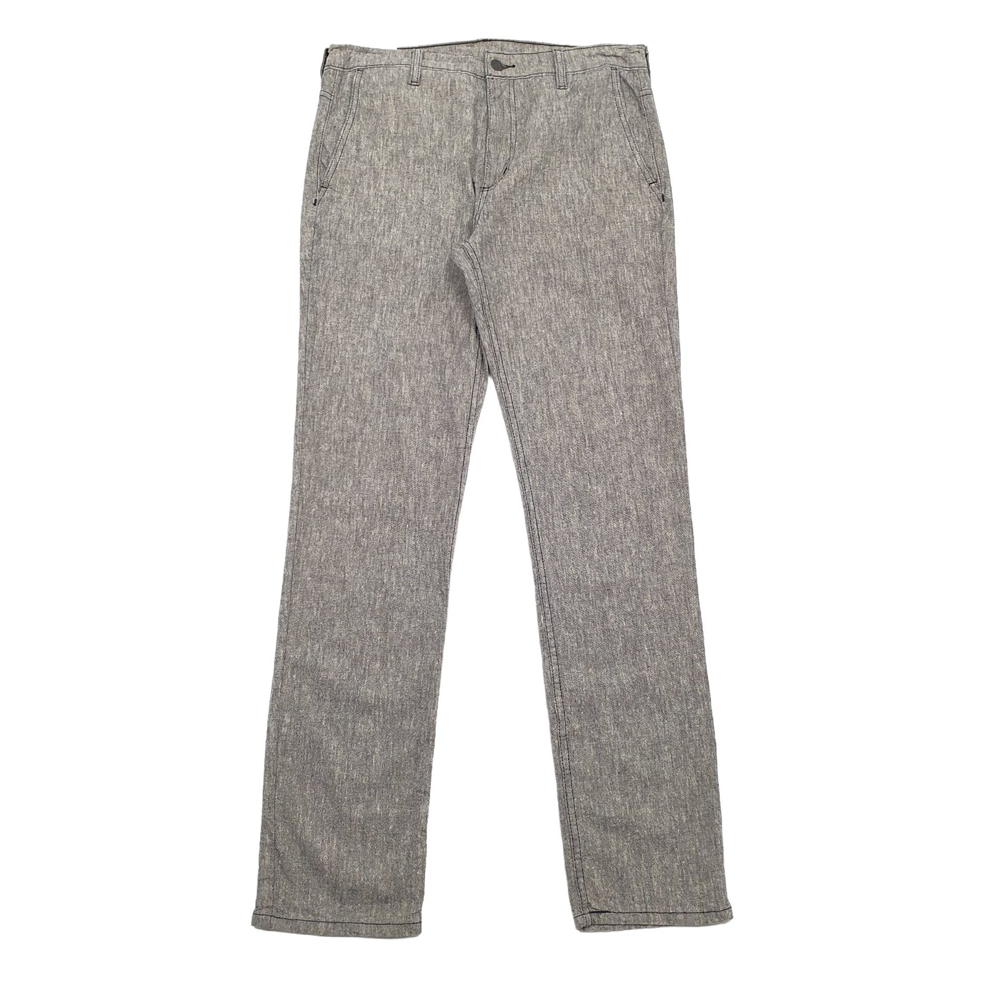 Mens Levis Grey Chino Trousers W32 L32 Grey