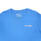 Mens Blue Columbia Sportswear PFG Performance Fishing Gear Short Sleeve T Shirt