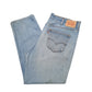 Mens Blue Levis  504 JeansW42 L32