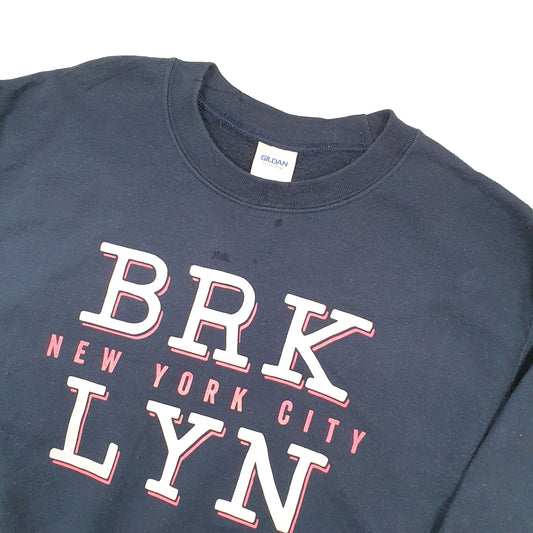 Gildan Brooklyn New York Crewneck S