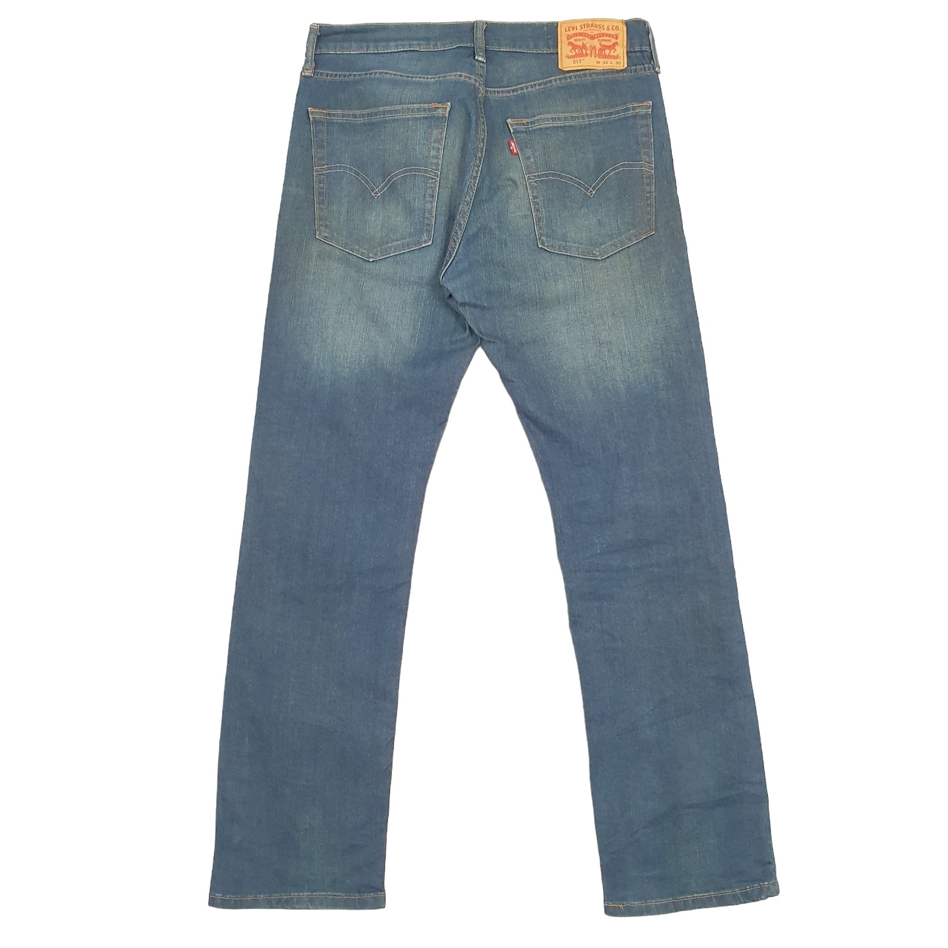 Levis 513 Slim Fit Jeans W31 L29 Blue