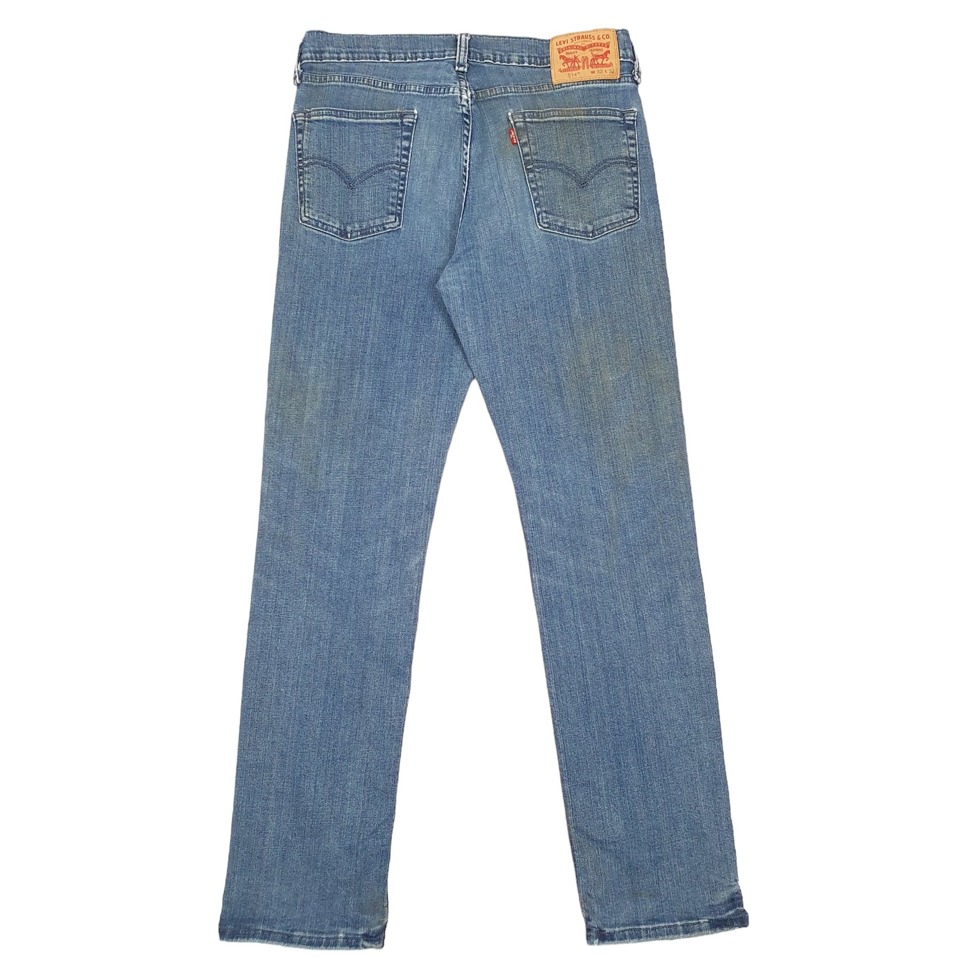 Mens Blue Levis Stretch 514 JeansW32 L32