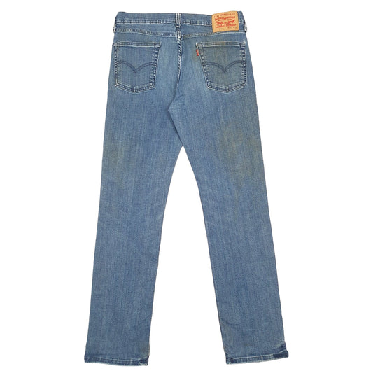 Mens Blue Levis Stretch 514 JeansW32 L32