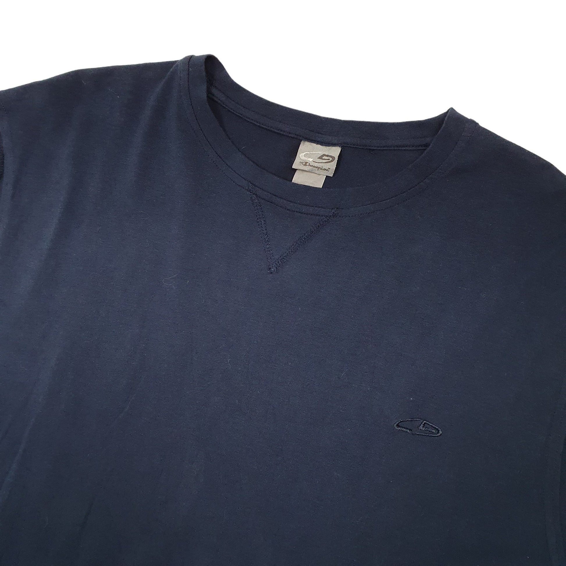 Champion Short Sleeve T Shirt Navy
