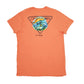 Mens Orange Columbia Sportswear  Short Sleeve T Shirt