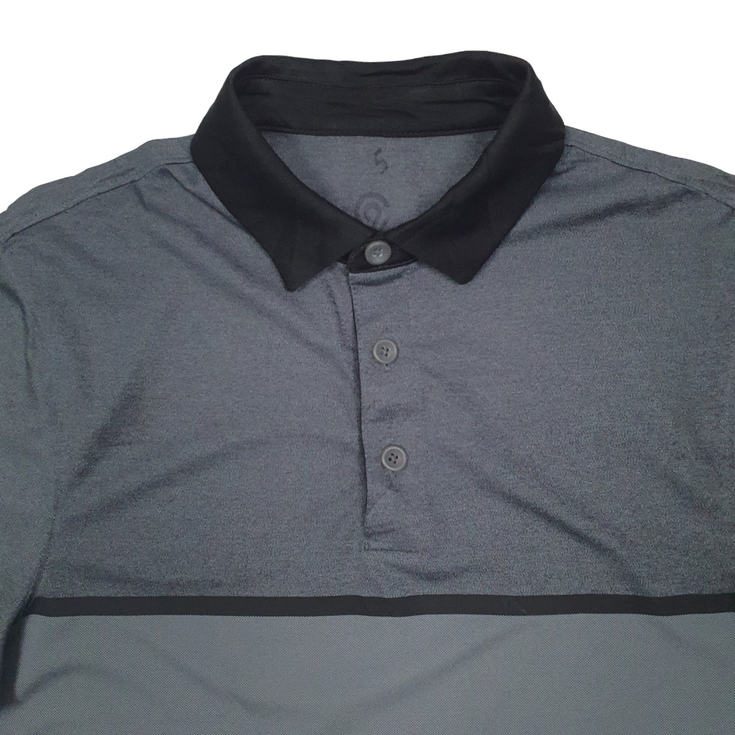 Champion Short Sleeve Polyester Polo Shirt Grey
