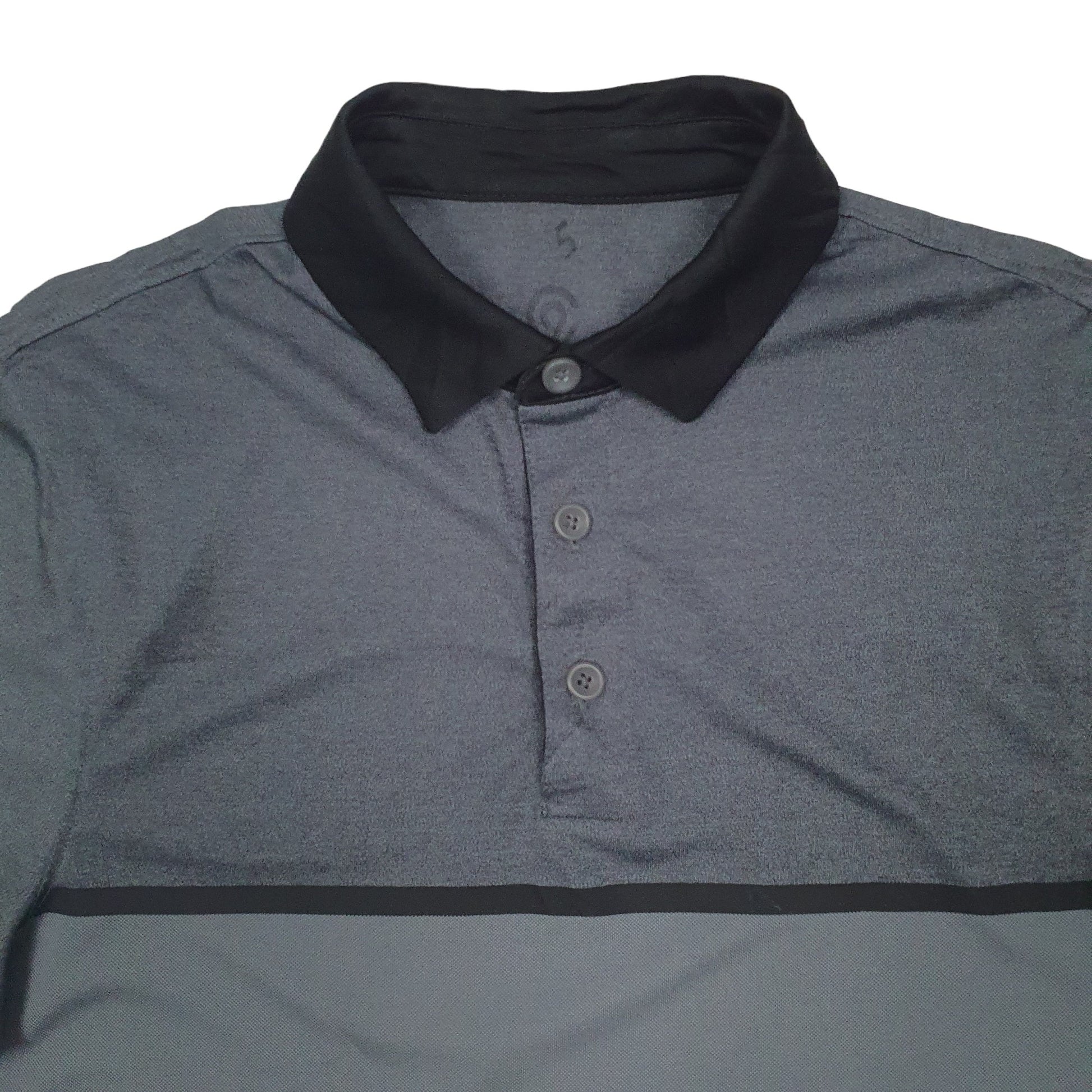 Champion Short Sleeve Polyester Polo Shirt Grey