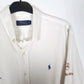 Polo Ralph Lauren St Andrews Golf Long Sleeve Regular Fit Shirt White