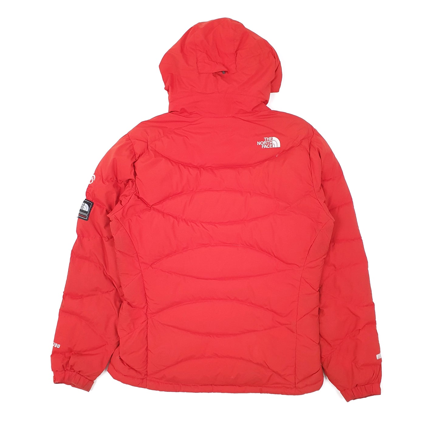 Womens Red The North Face Summit Series 700 Puffer Jacket Coat