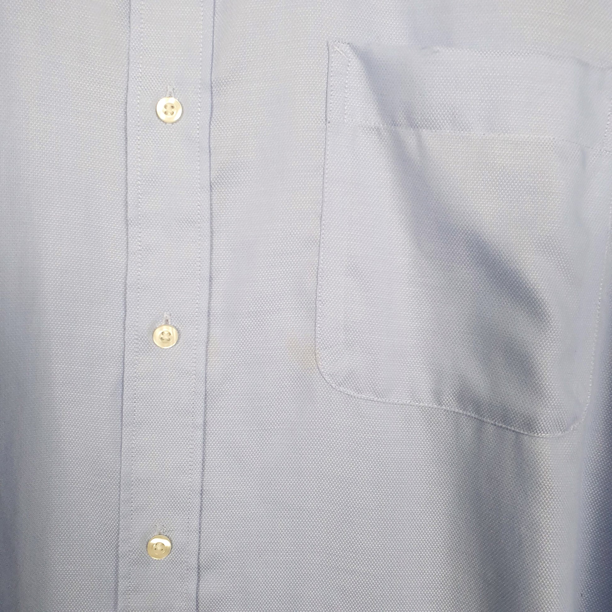 Tommy Hilfiger Non Iron Long Sleeve Regular Fit Shirt Blue